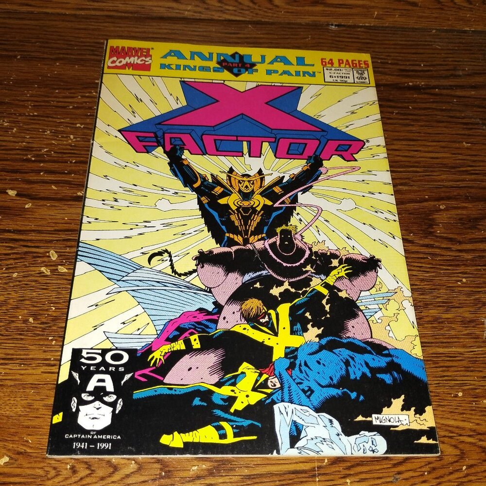 X-Factor Annual #6 (Marvel Comics, 1991) King of Pain